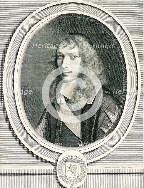 Basile Fouquet, 1658. Creator: Robert Nanteuil.