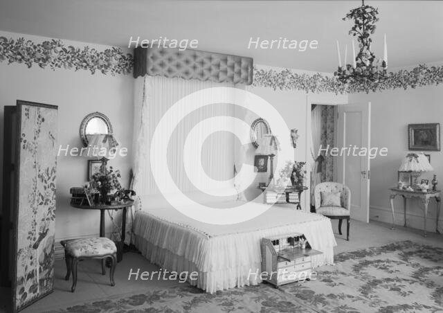 William S Paley, residence in Manhasset, Long Island, 1942. Creator: Gottscho-Schleisner, Inc.