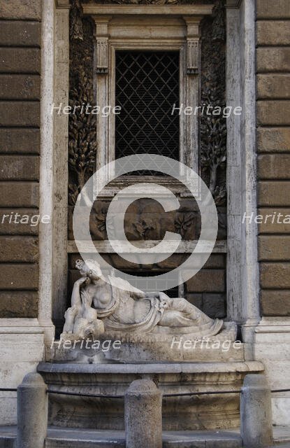 The Goddess Diana, Quattro Fontane, Rome, Italy, 2009.  Creator: LTL.