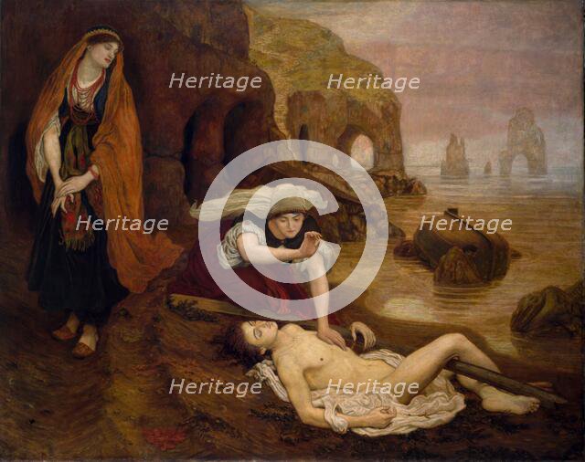 Finding of Don Juan by Haidee, c1870. Creator: Ford Madox Brown.