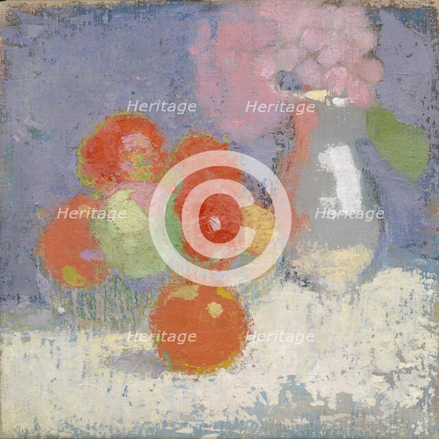Red Apples, 1915. Creator: Helene Schjerfbeck.