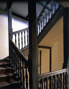 Staircase, Bessie Surtees House, Newcastle, Tyne & Wear, 1989. Artist: Unknown
