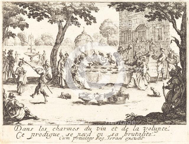 The Dissipation, 1635. Creator: Jacques Callot.