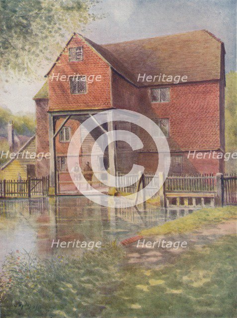 'Shalford Mill', c1910, (1914). Artist: James S Ogilvy.
