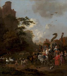 Noah Leaving the Ark, 1649-1685. Creator: Adam Colonia.
