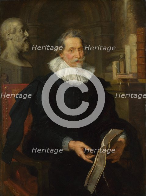 Portrait of Ludovicus Nonnius (1553-1645), ca 1627. Artist: Rubens, Pieter Paul (1577-1640)