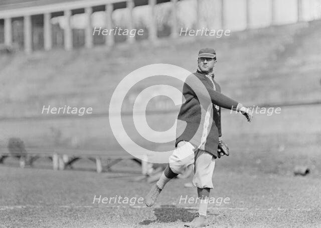 Tom Drohan, Washington Al, at University of Virginia, Charlottesville (Baseball), ca. 1913. Creator: Harris & Ewing.