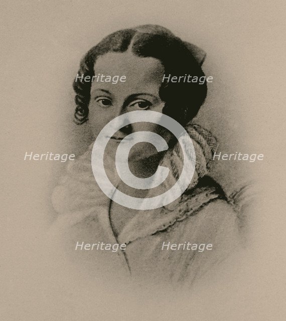 Portrait of Maria Fyodorovna Dostyevskaya (1800-1837), née Nechaeva, Dostoevsky's Mother, 1820s.