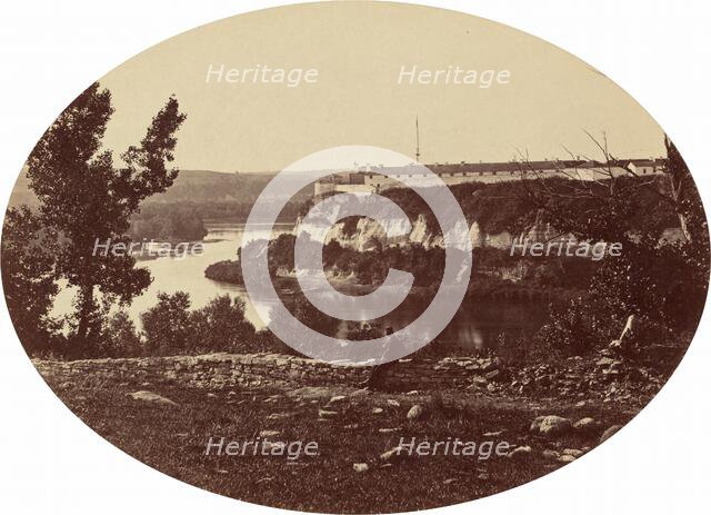 Fort Snelling, c. 1865. Creator: Joel E Whitney.