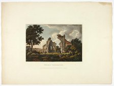 Temple of Venus and Cupid, plate twelve from the Ruins of Rome, published March 23, 1798. Creator: Matthew Dubourg.