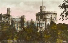 'Windsor Castle from the West', 1935. Creator: Unknown.