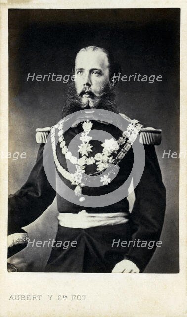 Emperor Maximilian of Mexico, c1866. Creator: Aubert, François (1829-1906).
