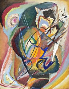 Untitled Improvisation III, 1914. Artist: Kandinsky, Wassily Vasilyevich (1866-1944)