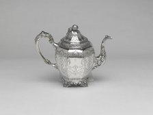 Coffee Pot (part of a set), 1852/64. Creator: J.T. and E.M. Edwards.