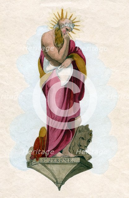 St Jerome. Artist: E Price