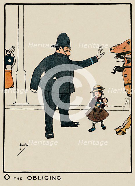 'O the Obliging', 1903. Artist: John Hassall.
