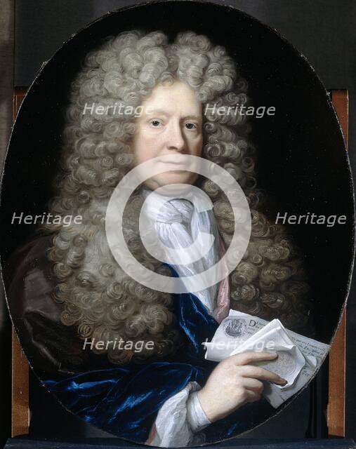 Portrait of Pieter van de Poel (1654-1710), 1690-1729. Creator: Arnold Boonen.