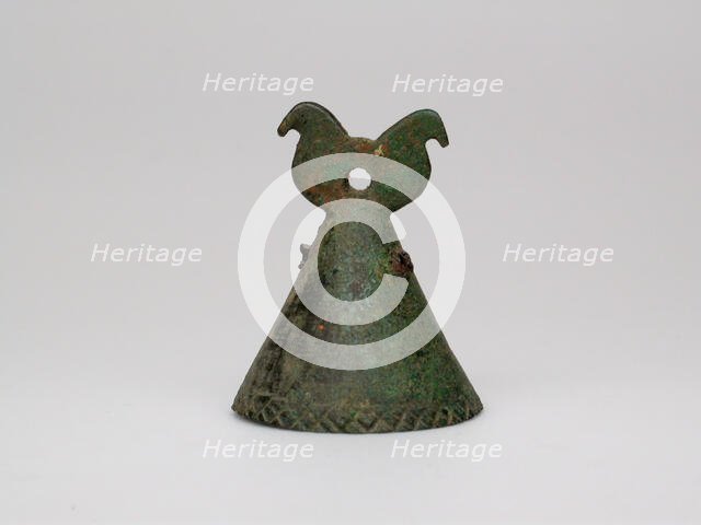 Bell, Geometric Period (800-600 BCE). Creator: Unknown.
