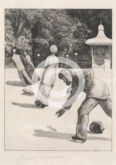 Action (Handlung), 1878/1880. Creator: Max Klinger.