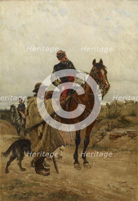 Information, 1876. Creator: Alphonse de Neuville.