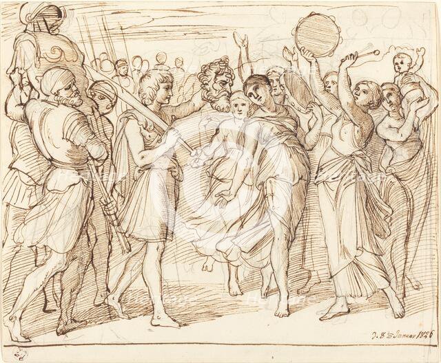 The Triumph of David, 1826. Creator: Julius Schnorr von Carolsfeld.