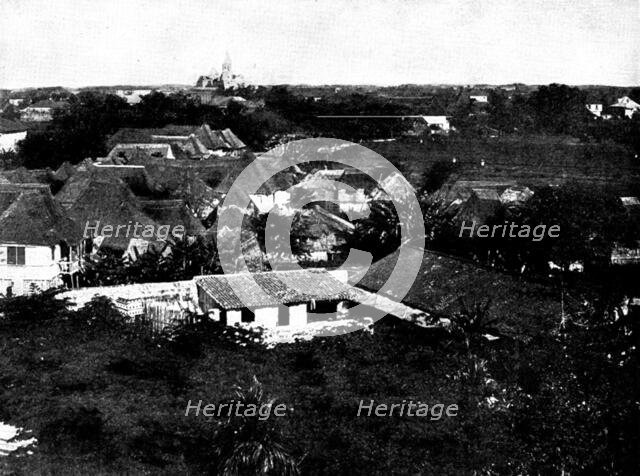 The Spanish-American War: scenes at Manila - Santa Mesa, 1898. Creator: Unknown.