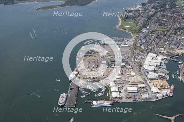 Poole Ferry Terminal, Bournemouth, Christchurch and Poole, 2021. Creator: Damian Grady.