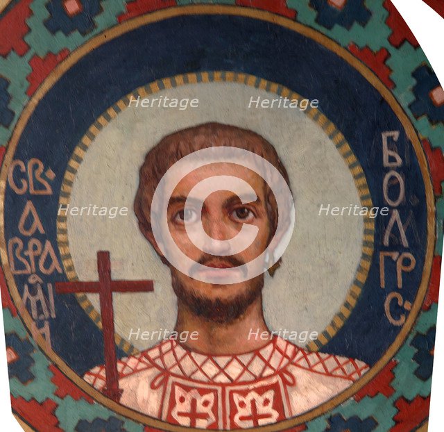 Saint Abraham of Bulgaria, 1885-1896. Artist: Vasnetsov, Viktor Mikhaylovich (1848-1926)