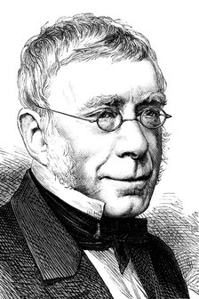 George Biddell Airy (1801-1892), English astronomer and geophysicist, 1892. Artist: Unknown