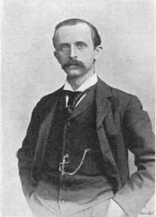 James Matthew Barrie (1860-1937), Scottish playwright and novelist, c1895. Artist: Unknown