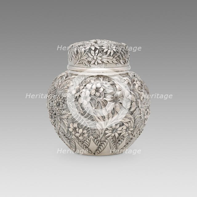 Tea Caddy, 1896. Creator: Jacobi and Jenkins.