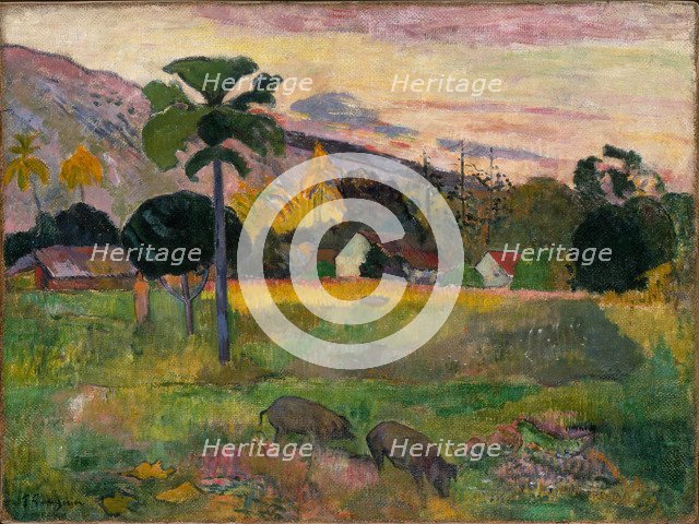 Haere mai (Come Here), 1891. Artist: Gauguin, Paul Eugéne Henri (1848-1903)