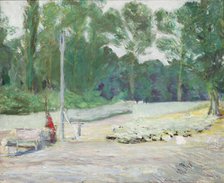 Landscape from the Vicinity of Kazimierz Lubelski, 1891. Creator: Jozef Pankiewicz.