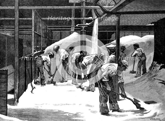 Sugar-making at the Counterslip Refinery, Bristol, 1873. Creator: F Wentworth.