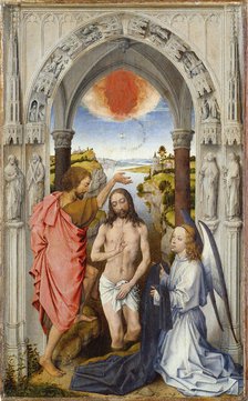 Baptism of Christ, c1510. Creator: Dutch Master.