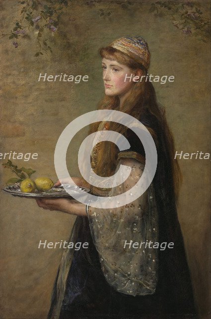 The captive, 1882. Artist: Millais, John Everett (1829-1896)