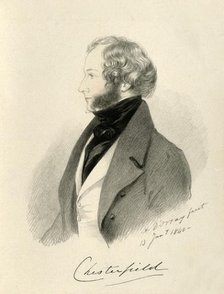 'The Earl of Chesterfield', 1840. Creator: Richard James Lane.