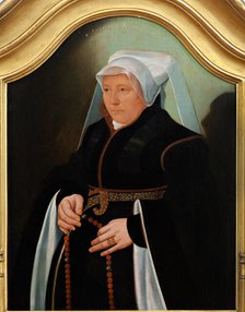 Portrait of a burgher wife, 1562. Creator: School of Bartholomaus Bruyn the Younger.