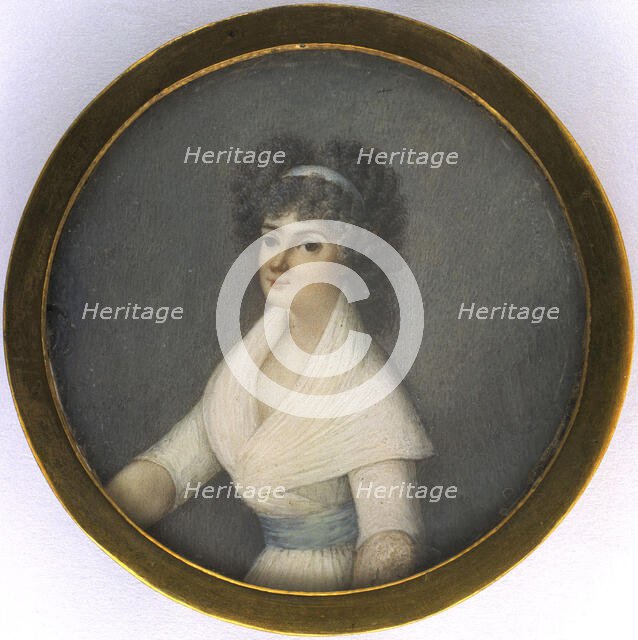 Ebba Lovisa Antoinette Ulrica Dohna, 1795. Creator: Unknown.