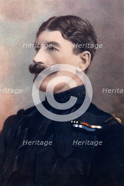 Major-General John Brabazon, commanding Imperial Yeomanry, South Africa, 1902. Artist: HW Barnett