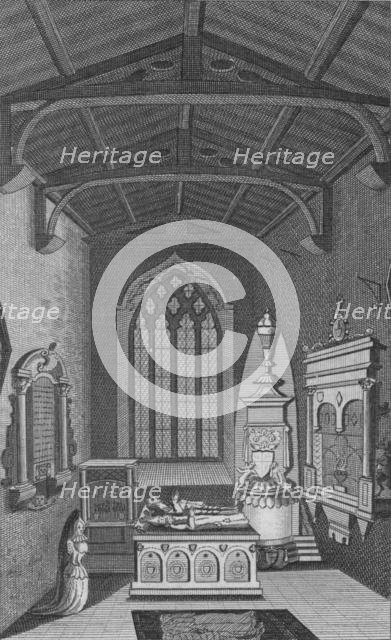 'Inside View of Union's Chapel in Faringdon Church', 1796. Creator: Unknown.