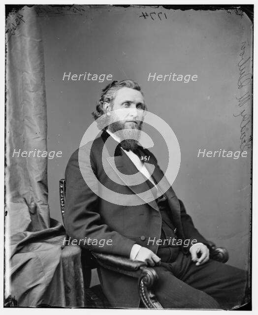 Dudley McIver DuBose of Georgia, between 1860 and 1875. Creator: Unknown.