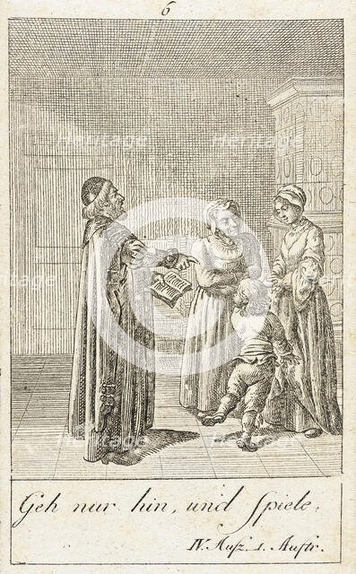 Plate 6 for Shakespeare's 'Macbeth', 1784. Creator: Daniel Nikolaus Chodowiecki.