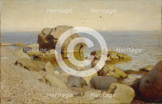 Seashore. The Crimea, 1886. Artist: Levitan, Isaak Ilyich (1860-1900)
