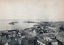 'Donaghadee - View from the Church Tower, Showing Harbour', 1895. Artist: Unknown.