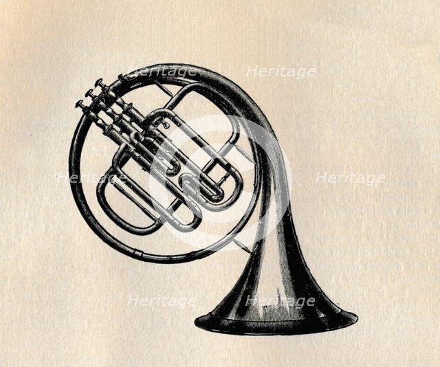 'Valve Horn', 1895. Creator: Unknown.