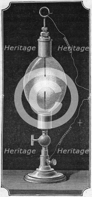 Davy's electric egg, 1883. Artist: Unknown