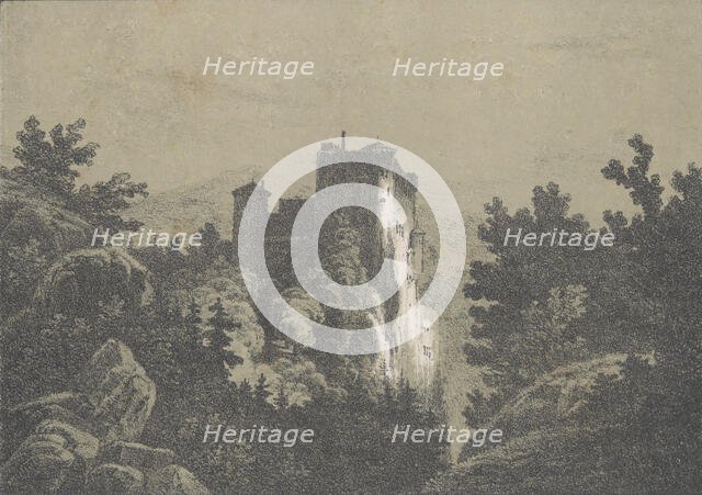 Ruins of a Castle, ca. 1827. Creator: Karl Blechen.