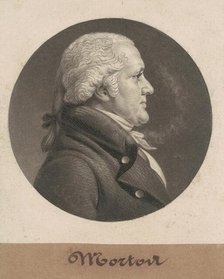 Perez Morton, 1807. Creator: Charles Balthazar Julien Févret de Saint-Mémin.