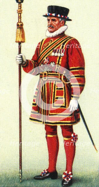 'Yeoman of King's Bodyguard of Yeomen of the Guard', 1937. Creator: Unknown.